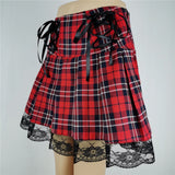 Harajuku Punk Gothic Black High Waist Black Skirts
