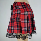 Harajuku Punk Gothic Black High Waist Black Skirts