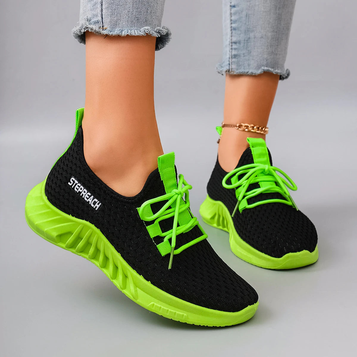 Women's Summer Breathable Mesh Flat Shoes
