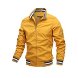 Men Windbreaker Jacket White Casual Jacket