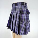 Harajuku Punk Gothic Black High Waist Black Skirts