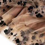Elegant Floral Women Tulle Skirts