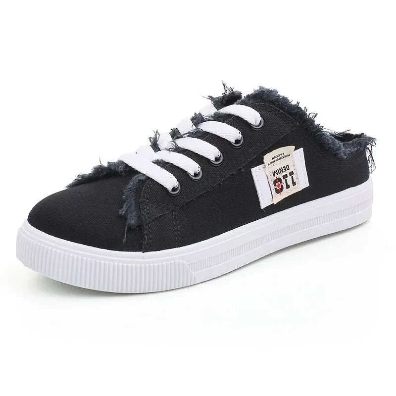 2024 Spring Summer Women Canvas Sneaker