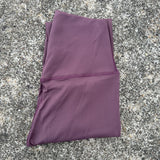 Solid Color Back Waist Pocket High Waist Yoga Legging