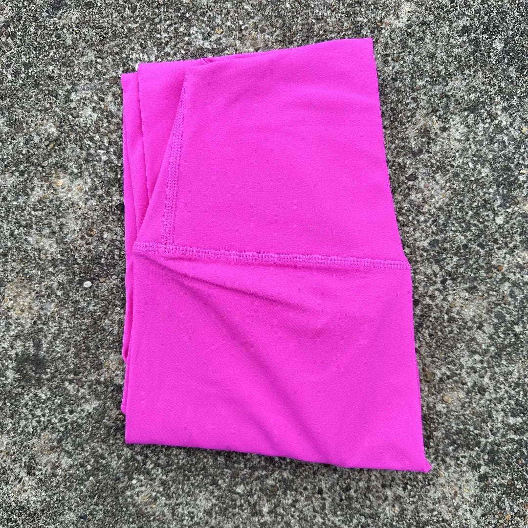 Solid Color Back Waist Pocket High Waist Yoga Legging