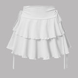 New Solid Color Skirt Women Summer Fashio