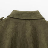MUJER 2025 Suede Bomber Jackets for Women