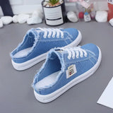 2024 Spring Summer Women Canvas Sneaker