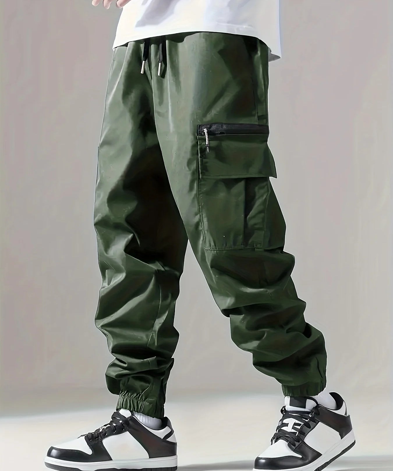 Men's Cargo Pants, Thin Trousers