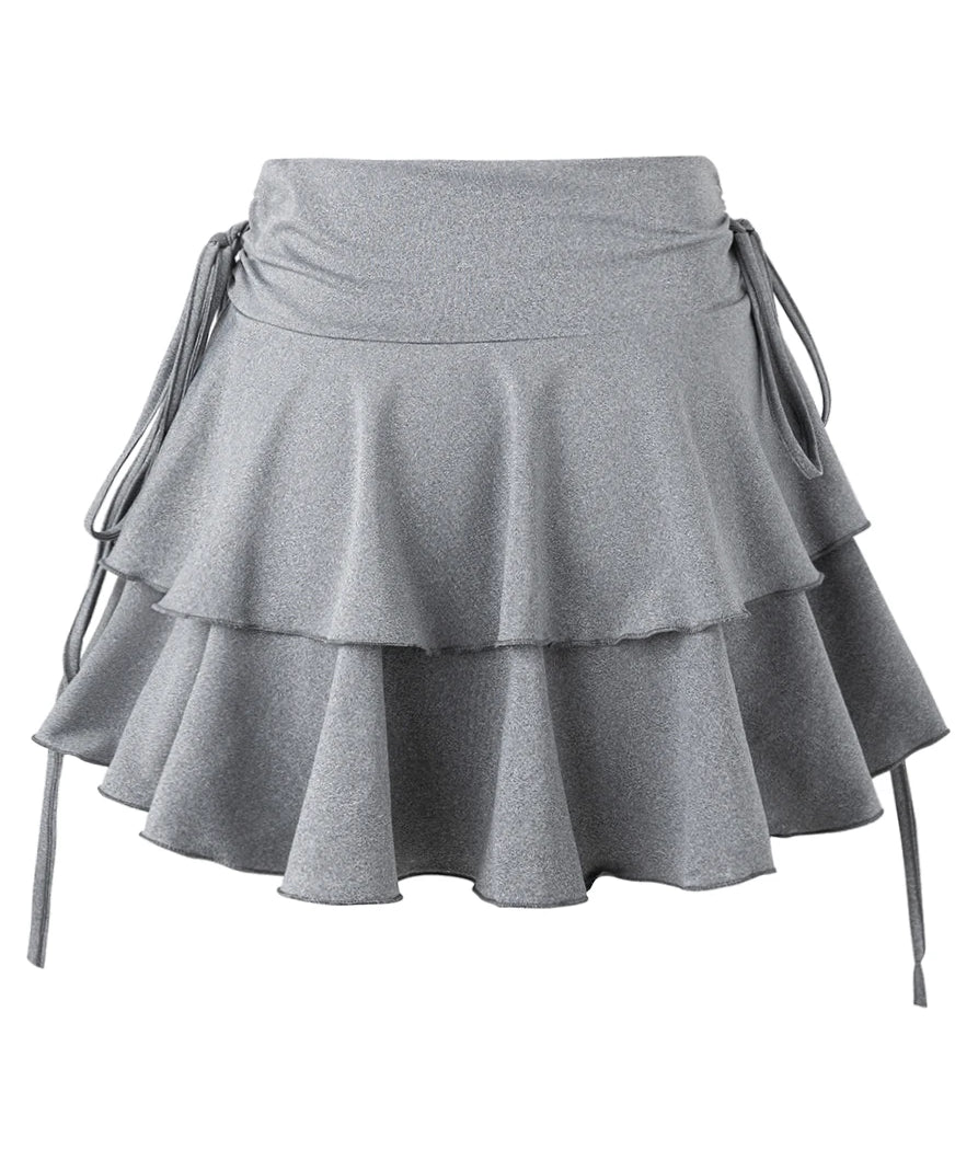 New Solid Color Skirt Women Summer Fashio