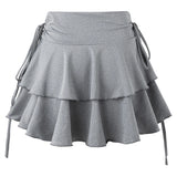 New Solid Color Skirt Women Summer Fashio