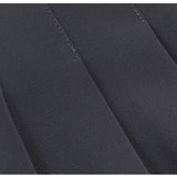 Pleated Skirt Elastic Waistband Preppy Style