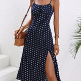 2024 Women Floral Print Spaghetti Straps