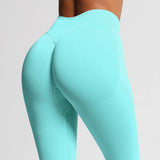 Seamless Fitness Pants Women's High Waist Yoga Leggings