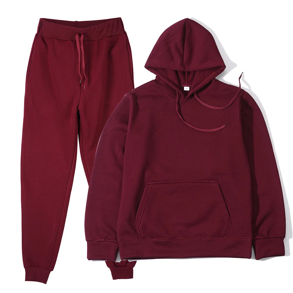 Men's Autumn and Winter New Men's Tracksuit