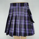 Harajuku Punk Gothic Black High Waist Black Skirts
