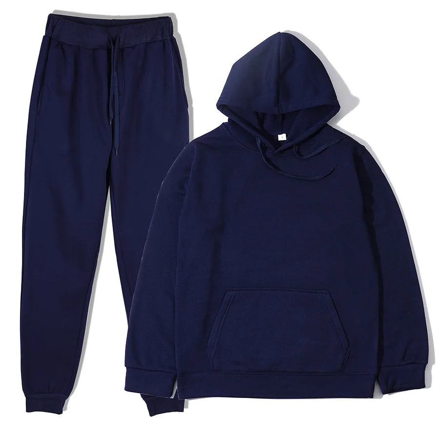 Men's Autumn and Winter New Men's Tracksuit