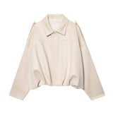 MUJER 2025 Suede Bomber Jackets for Women