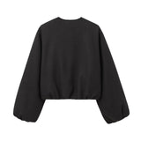 MUJER Red Zipper Bomber Jackets for Women