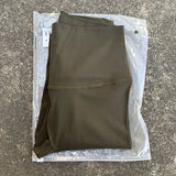 Solid Color Back Waist Pocket High Waist Yoga Legging