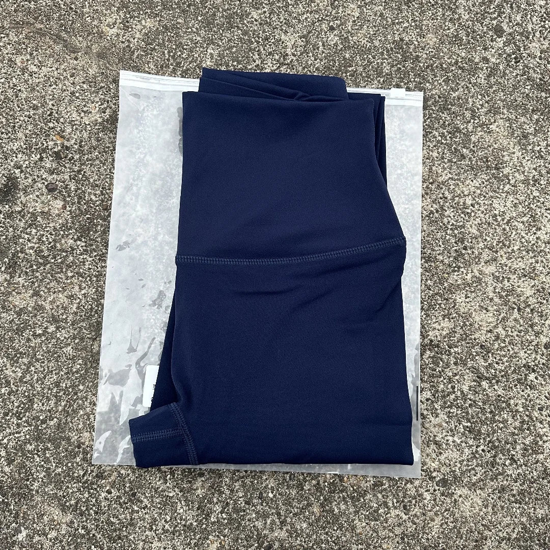 Solid Color Back Waist Pocket High Waist Yoga Legging