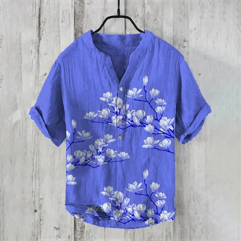 Spring and summer men's and women's shirts