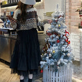 Long Tulle Midi Skirts Womens