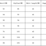 Pleated Skirt Elastic Waistband Preppy Style