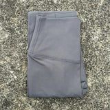 Solid Color Back Waist Pocket High Waist Yoga Legging