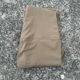Solid Color Back Waist Pocket High Waist Yoga Legging