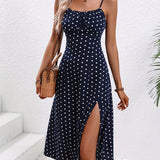 2024 Women Floral Print Spaghetti Straps