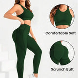 2-piece suit, women's yoga suit