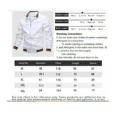 Men Windbreaker Jacket White Casual Jacket