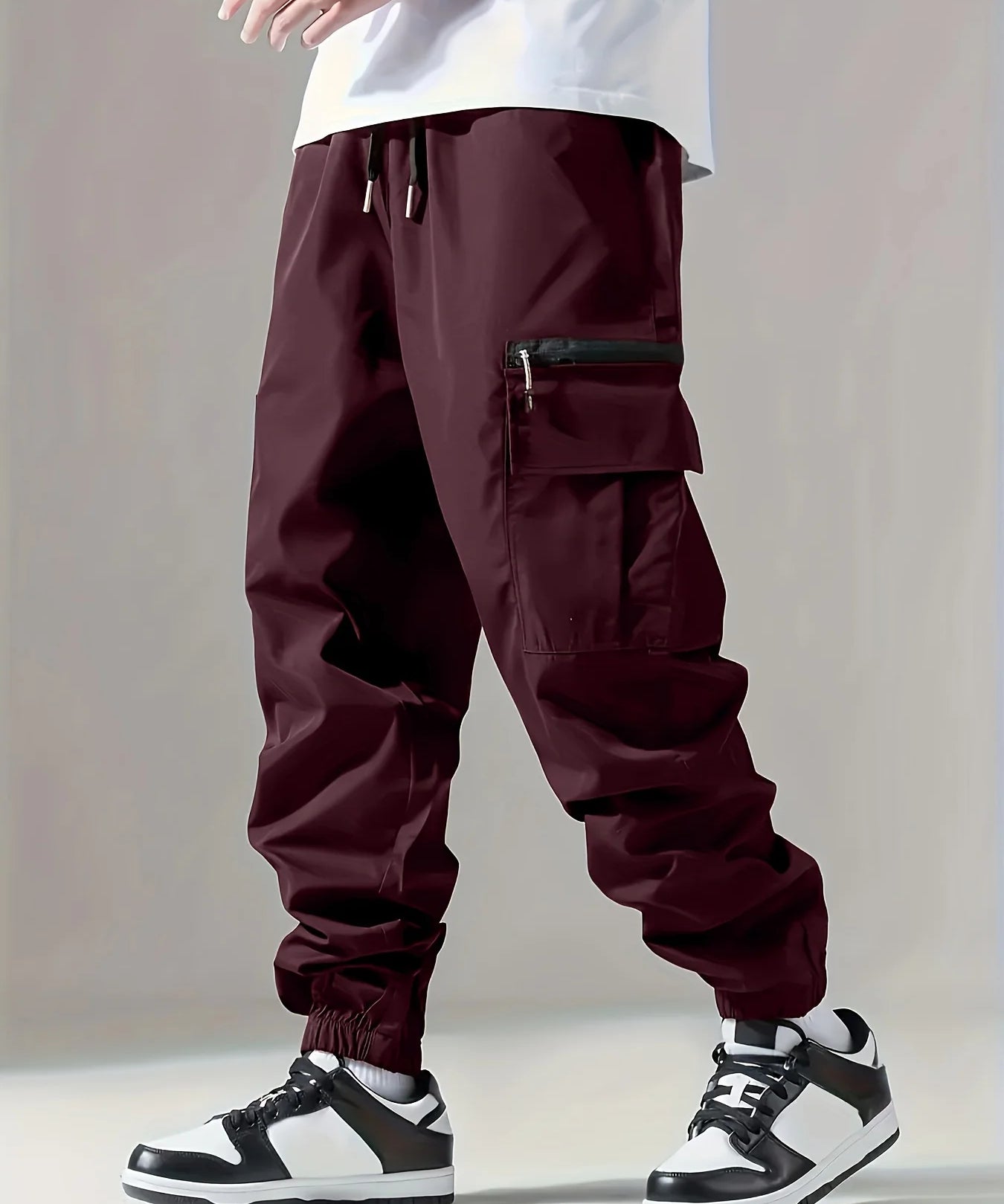 Men's Cargo Pants, Thin Trousers