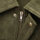 MUJER 2025 Suede Bomber Jackets for Women