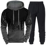 Autumn Winter Trending Tracksuits Men Camouflage Hoodie