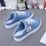 2024 Spring Summer Women Canvas Sneaker