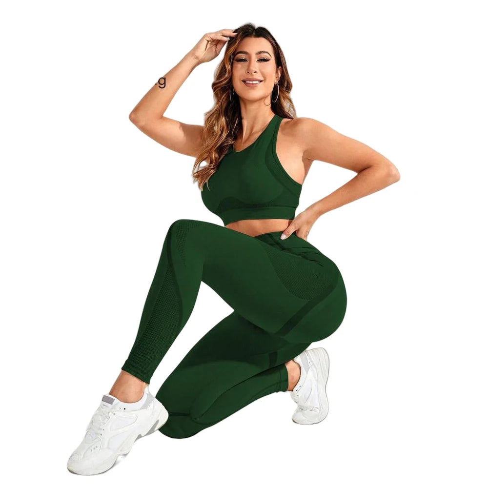 2-piece suit, women's yoga suit