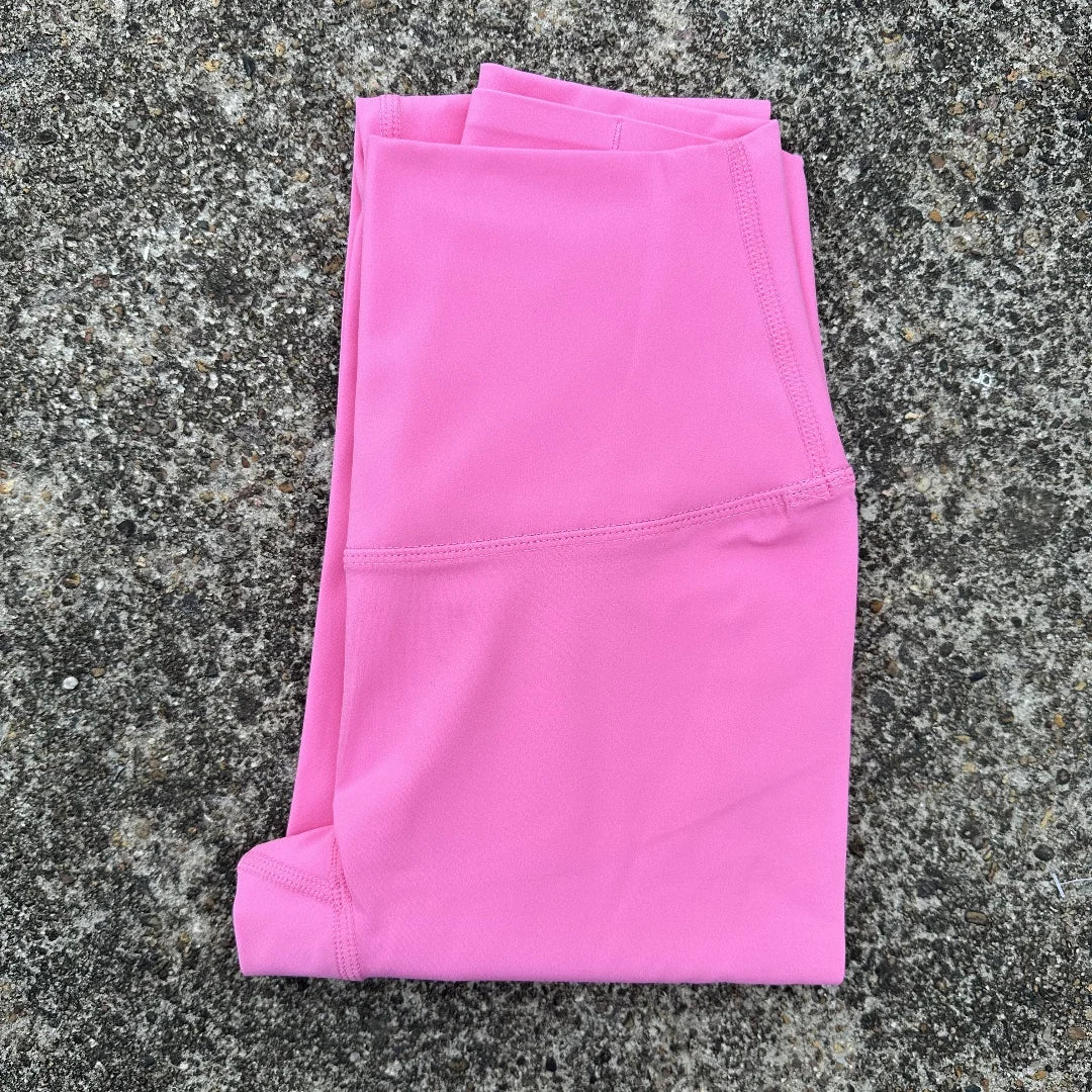 Solid Color Back Waist Pocket High Waist Yoga Legging