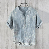 Spring and summer men's and women's shirts