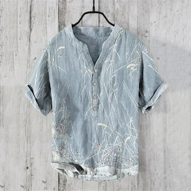 Spring and summer men's and women's shirts
