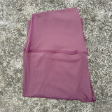 Solid Color Back Waist Pocket High Waist Yoga Legging