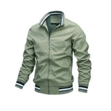 Men Windbreaker Jacket White Casual Jacket