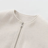 MUJER Red Zipper Bomber Jackets for Women