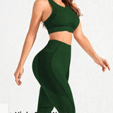 2-piece suit, women's yoga suit