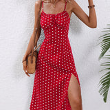 2024 Women Floral Print Spaghetti Straps