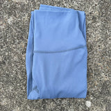 Solid Color Back Waist Pocket High Waist Yoga Legging