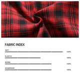 Men's Jackets Spring Flannel Lined Shirt Coat