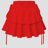 New Solid Color Skirt Women Summer Fashio