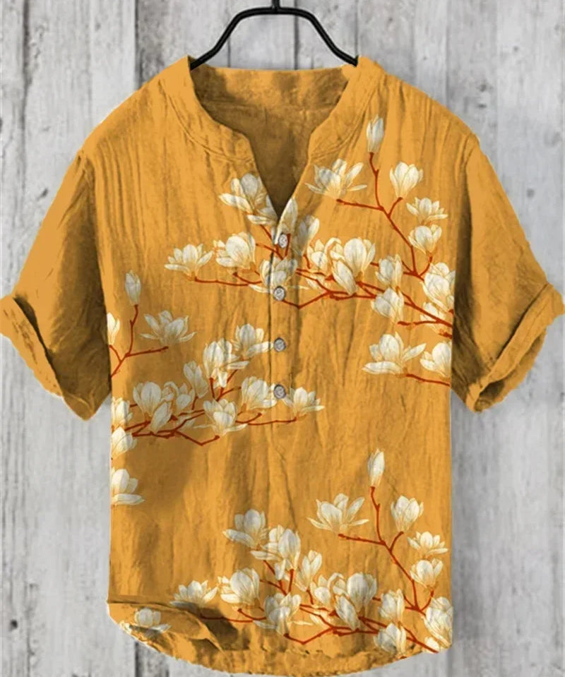 Spring and summer men's and women's shirts